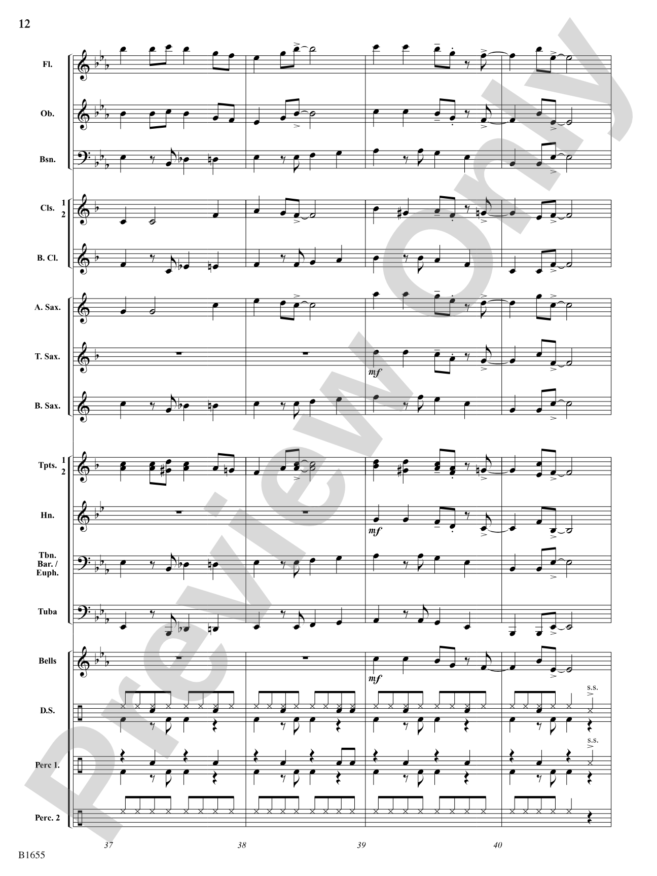 Santaland Jam: Concert Band Conductor Score & Parts