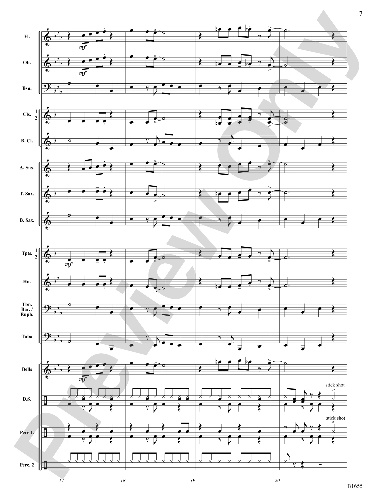 Santaland Jam: Concert Band Conductor Score & Parts