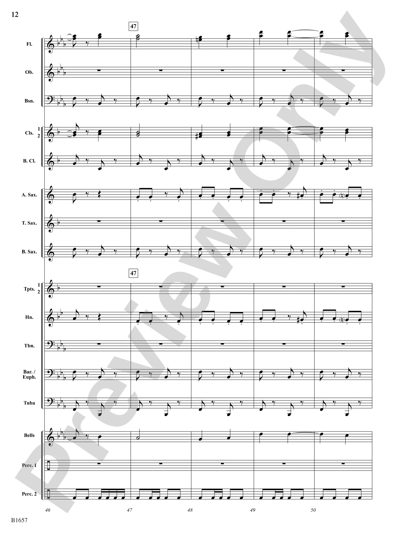 Mad Dash: Concert Band Conductor Score & Parts