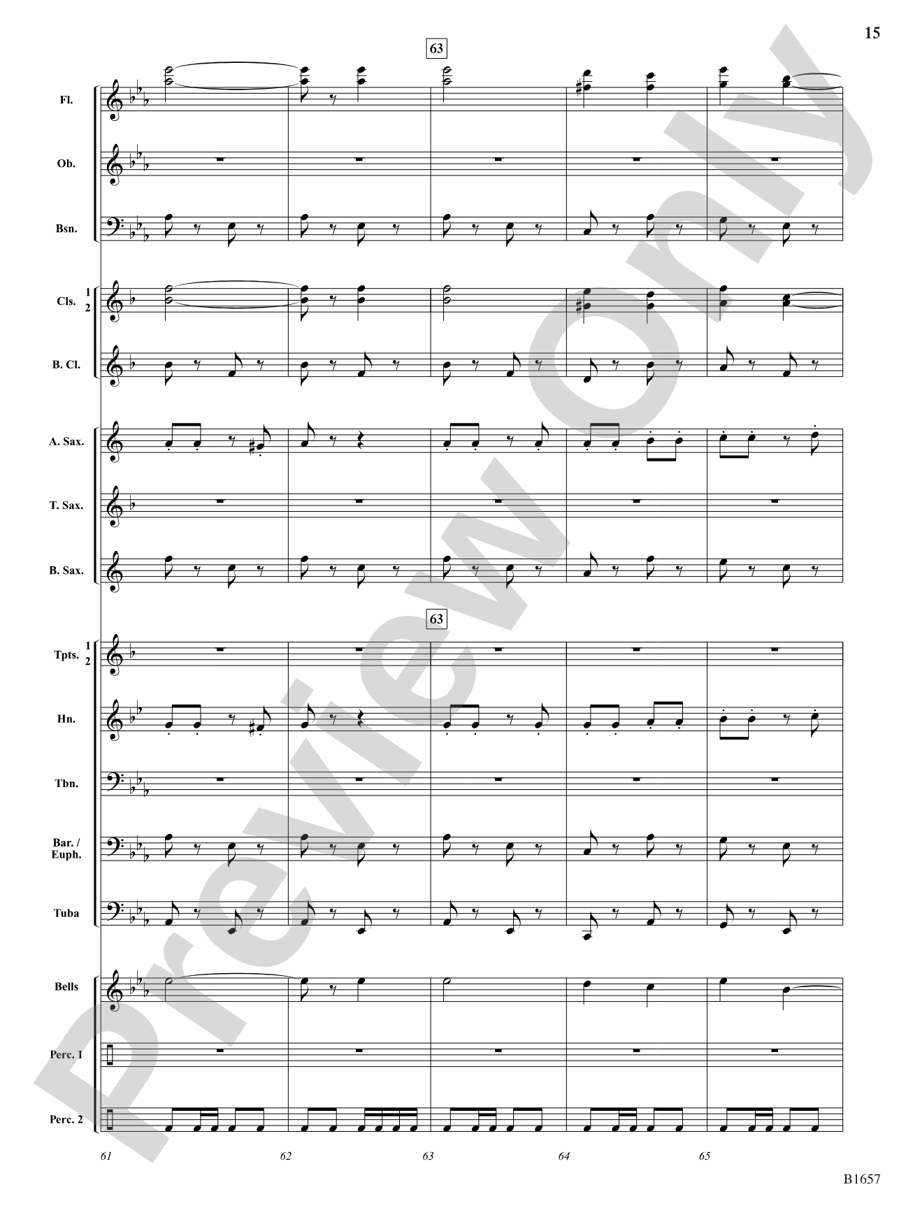 Mad Dash: Concert Band Conductor Score & Parts