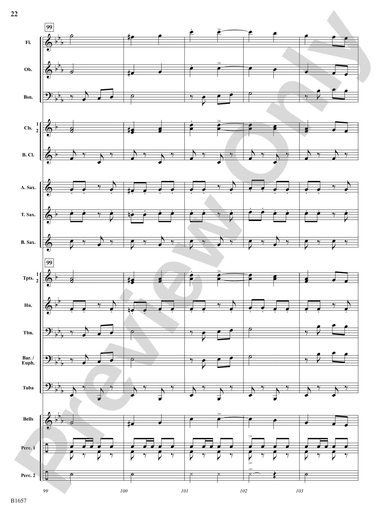 Mad Dash: Concert Band Conductor Score & Parts