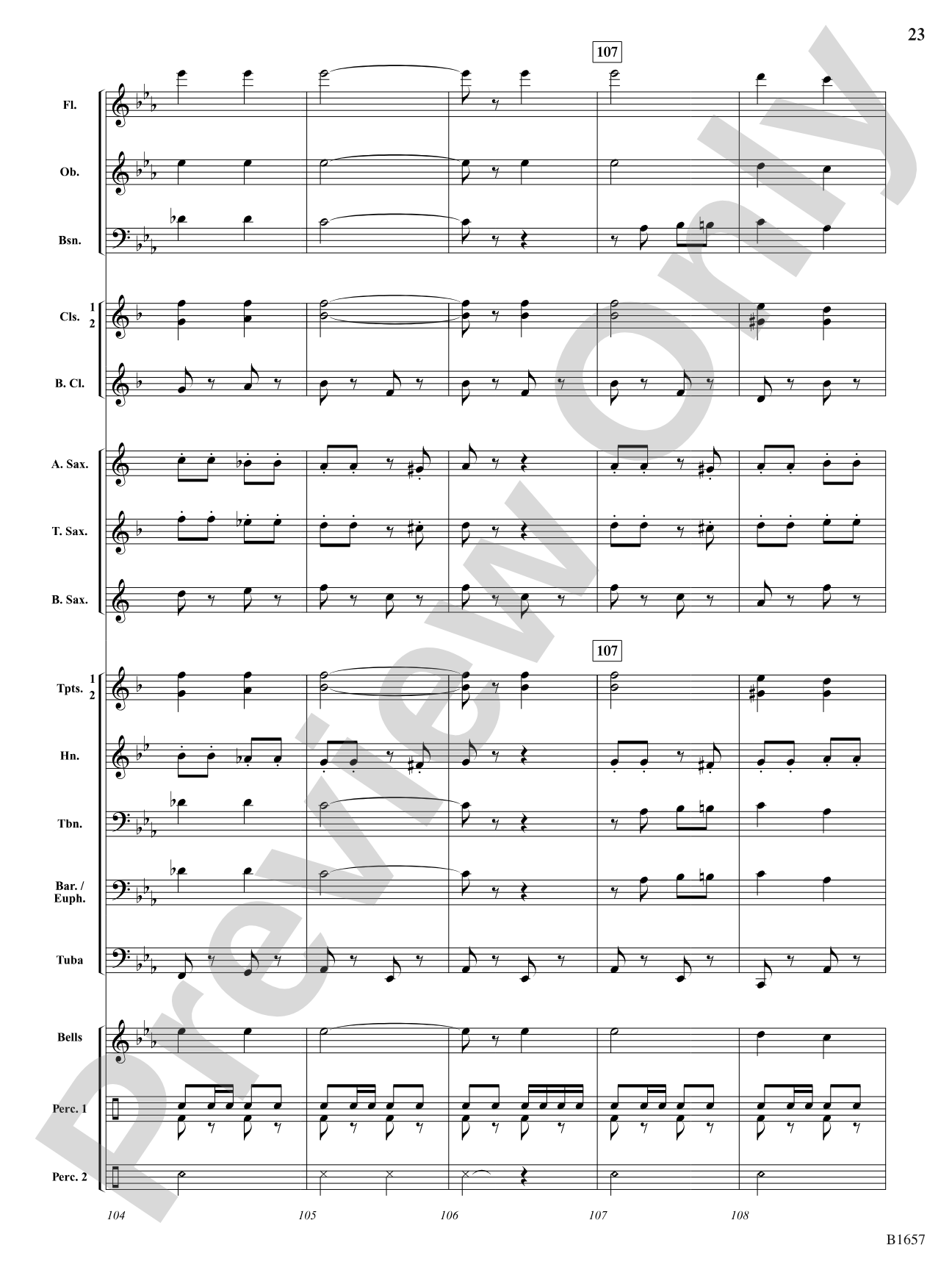 Mad Dash: Concert Band Conductor Score & Parts
