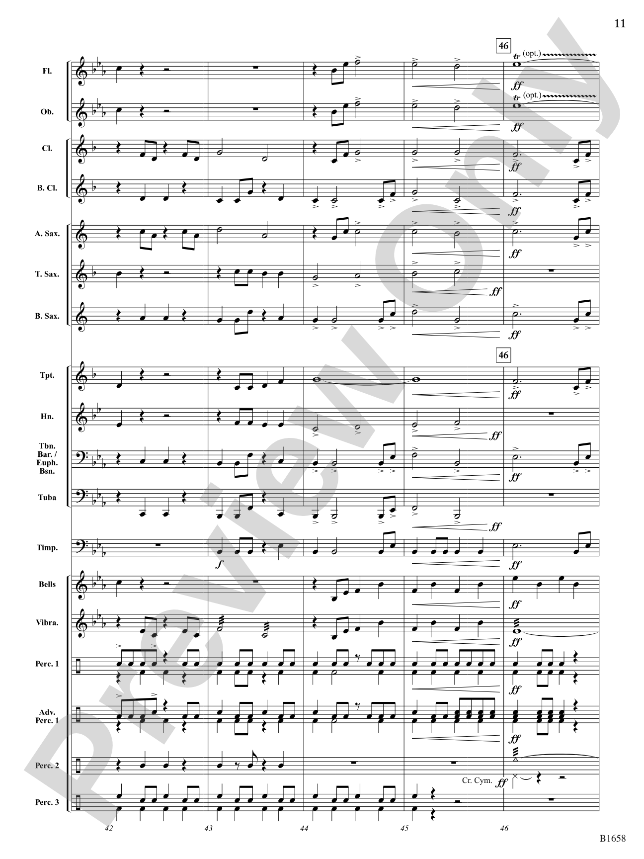 Across the Serengeti: Concert Band Conductor Score & Parts
