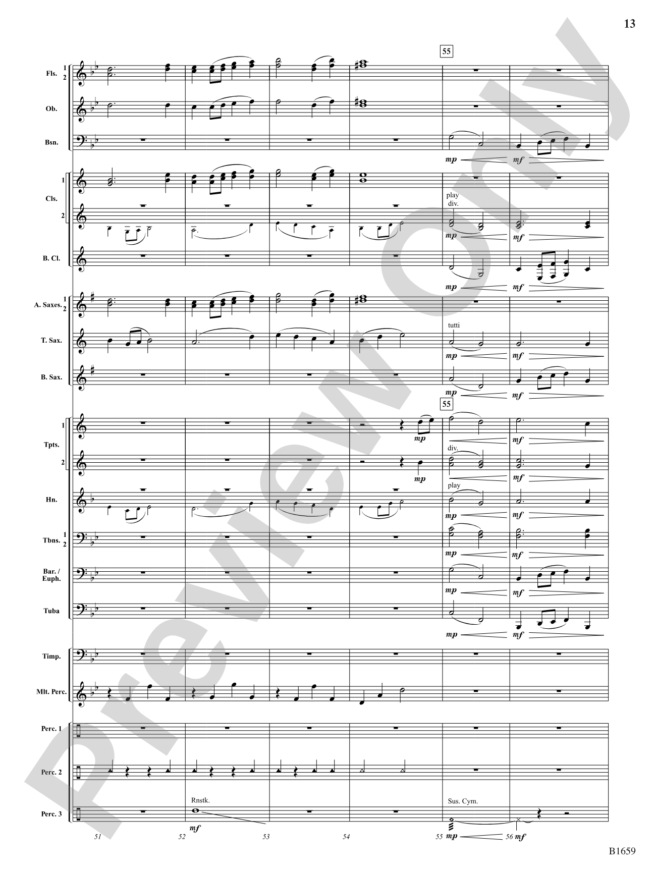 Yonaguska: Concert Band Conductor Score & Parts