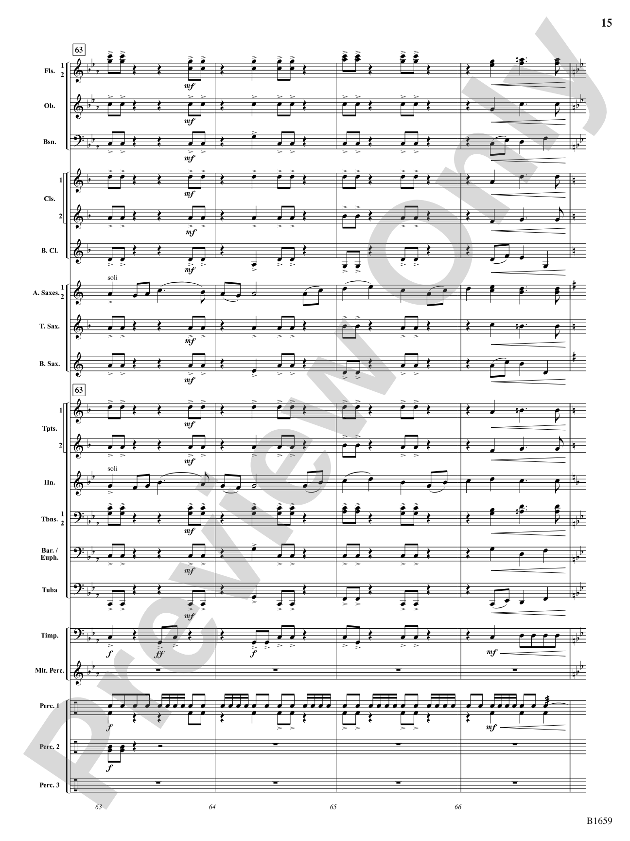 Yonaguska: Concert Band Conductor Score & Parts