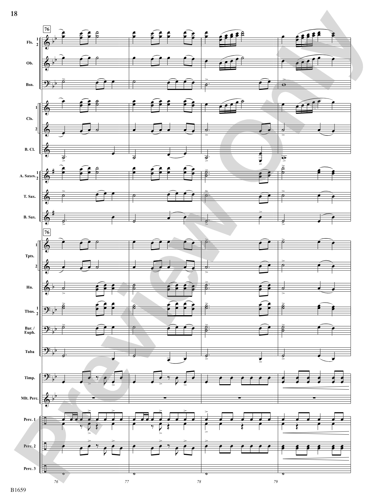 Yonaguska: Concert Band Conductor Score & Parts