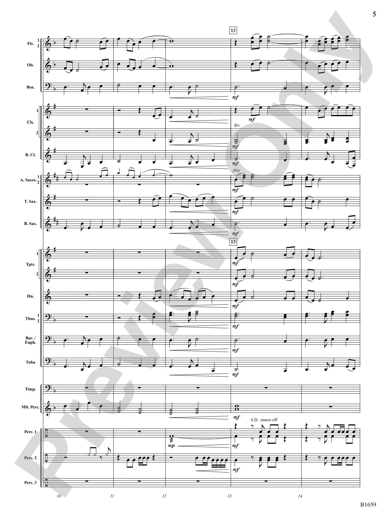 Yonaguska: Concert Band Conductor Score & Parts