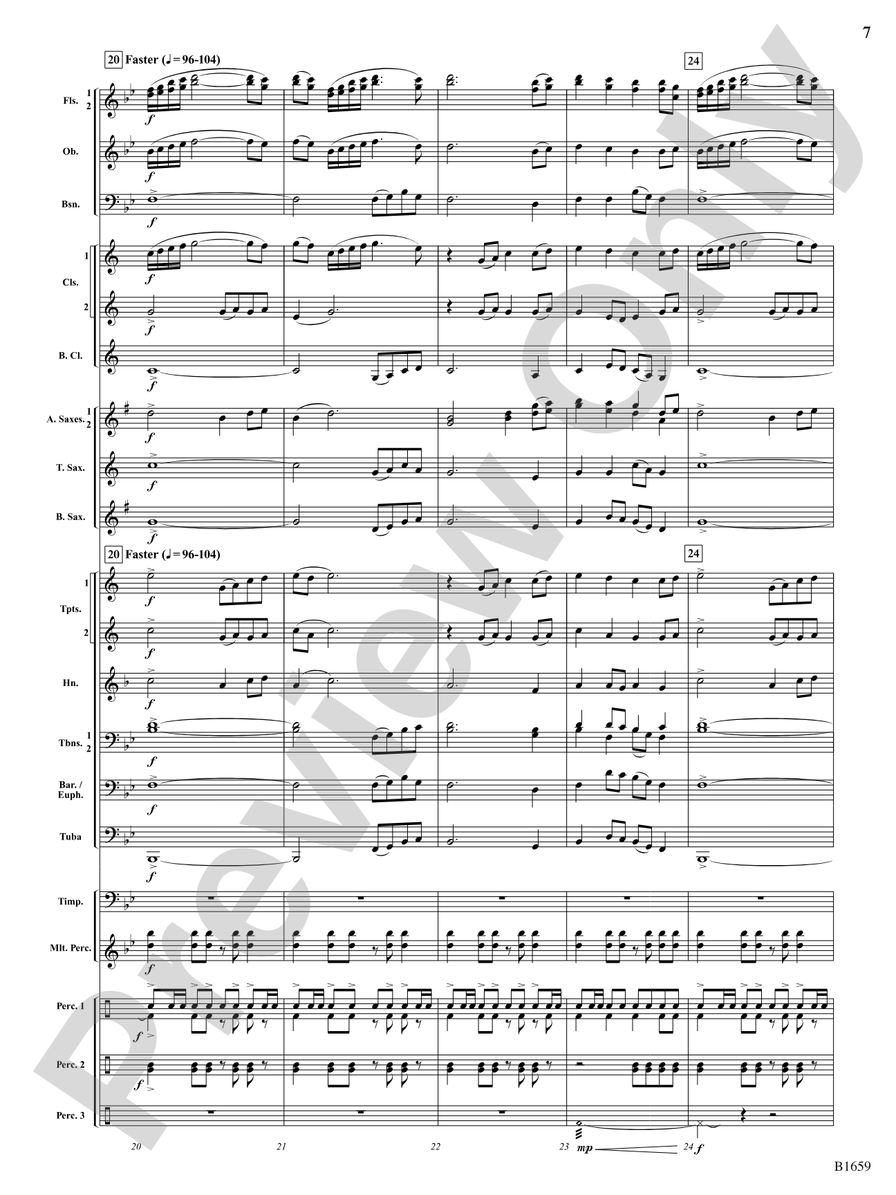 Yonaguska: Concert Band Conductor Score & Parts