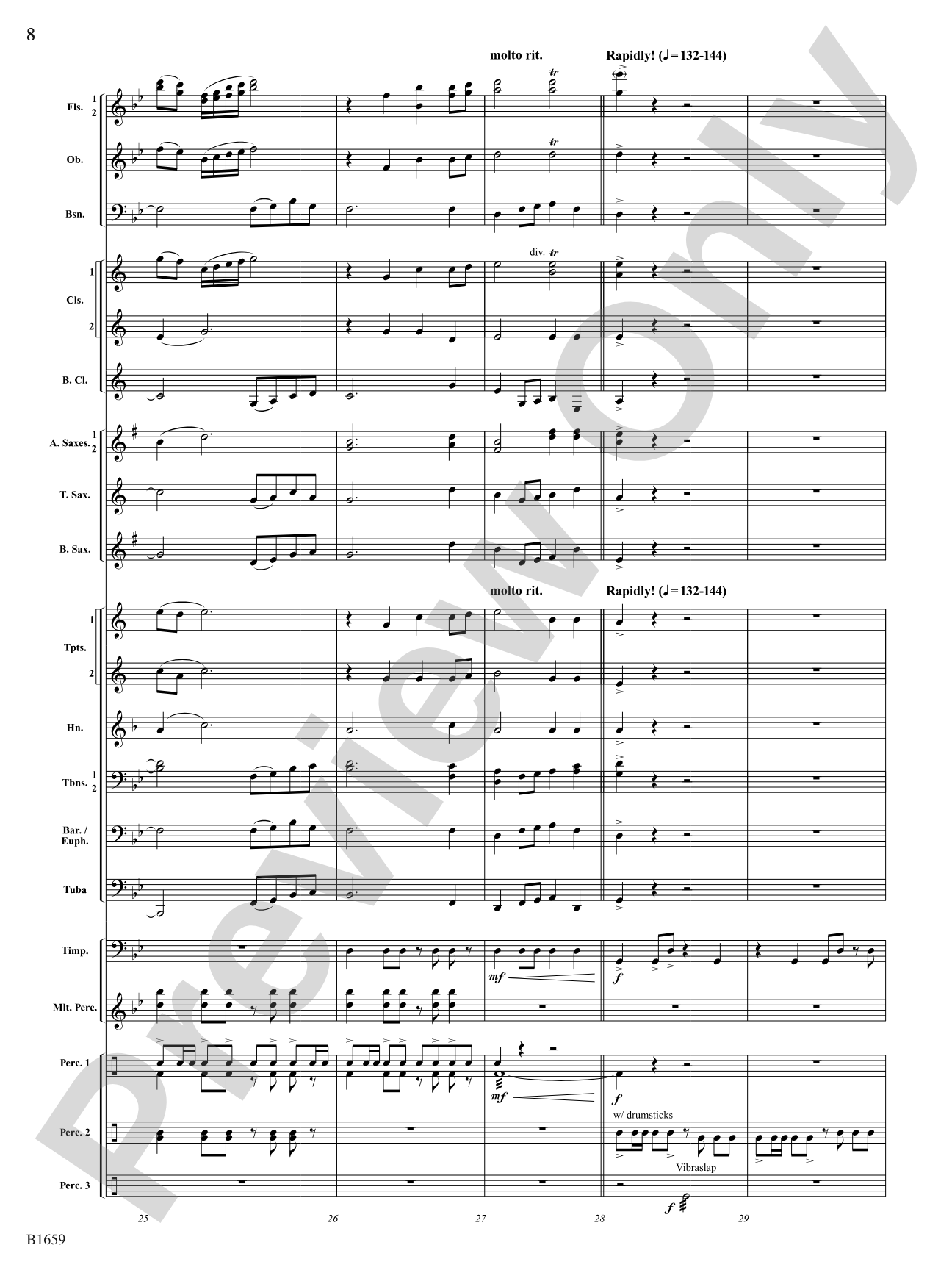 Yonaguska: Concert Band Conductor Score & Parts