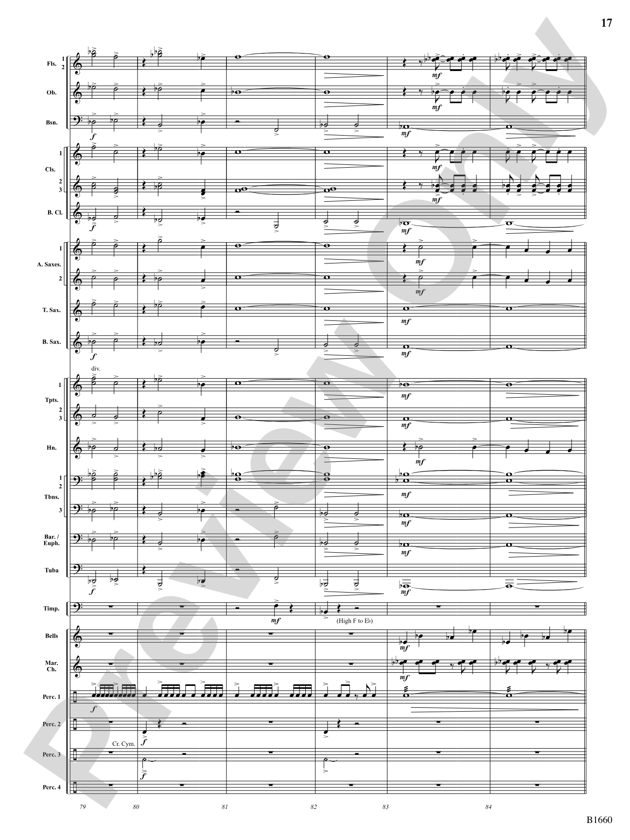 Keepers of the Fire: Concert Band Conductor Score & Parts