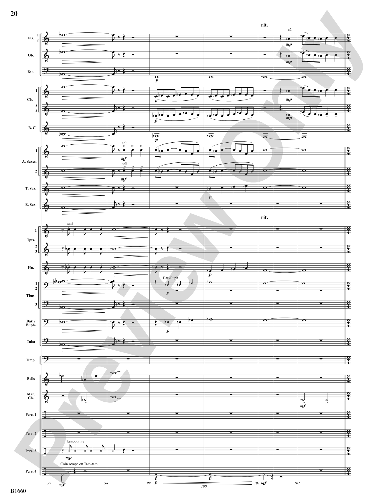 Keepers of the Fire: Concert Band Conductor Score & Parts