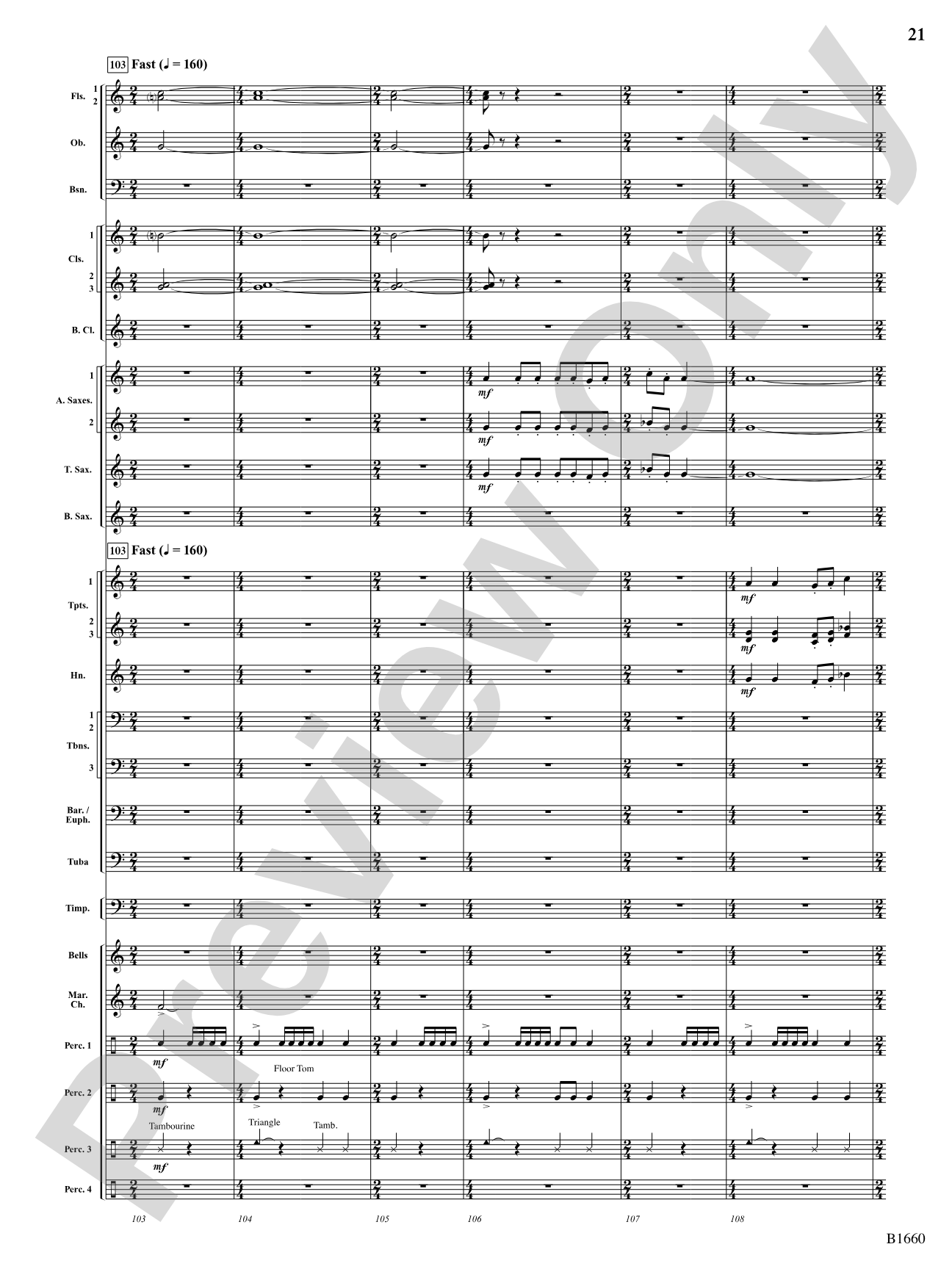 Keepers of the Fire: Concert Band Conductor Score & Parts