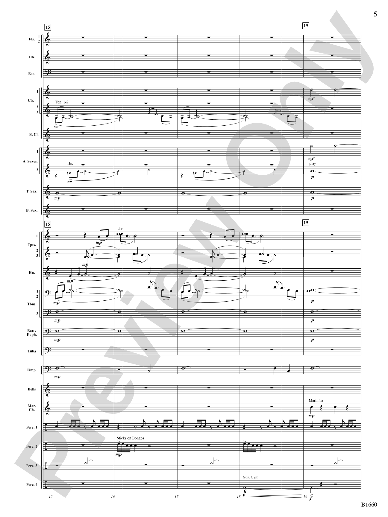 Keepers of the Fire: Concert Band Conductor Score & Parts