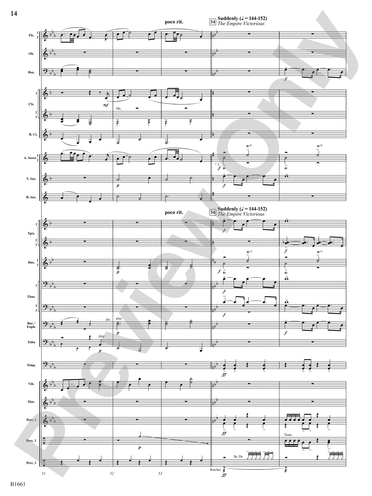 Great Wall: Concert Band Conductor Score & Parts