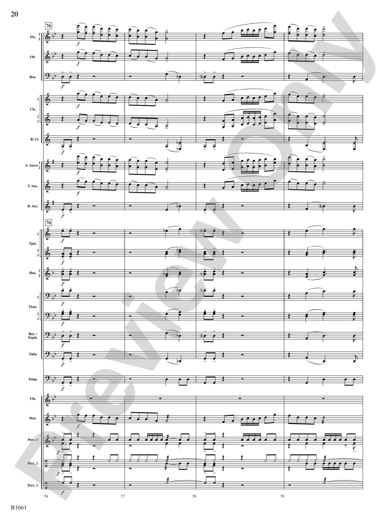 Great Wall: Concert Band Conductor Score & Parts