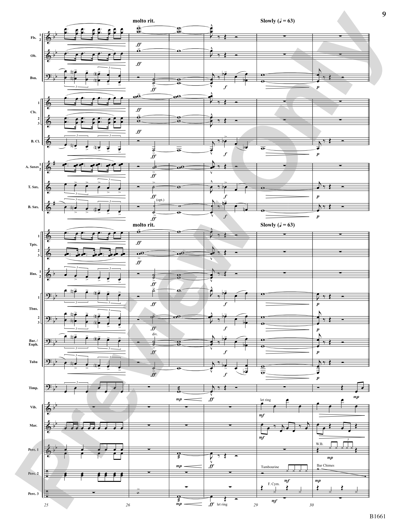 Great Wall: Concert Band Conductor Score & Parts