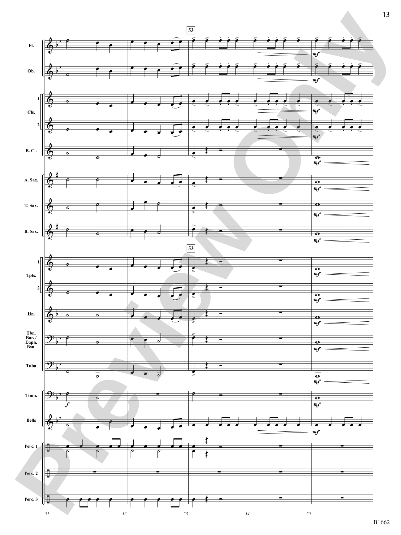 Prime: Concert Band Conductor Score & Parts