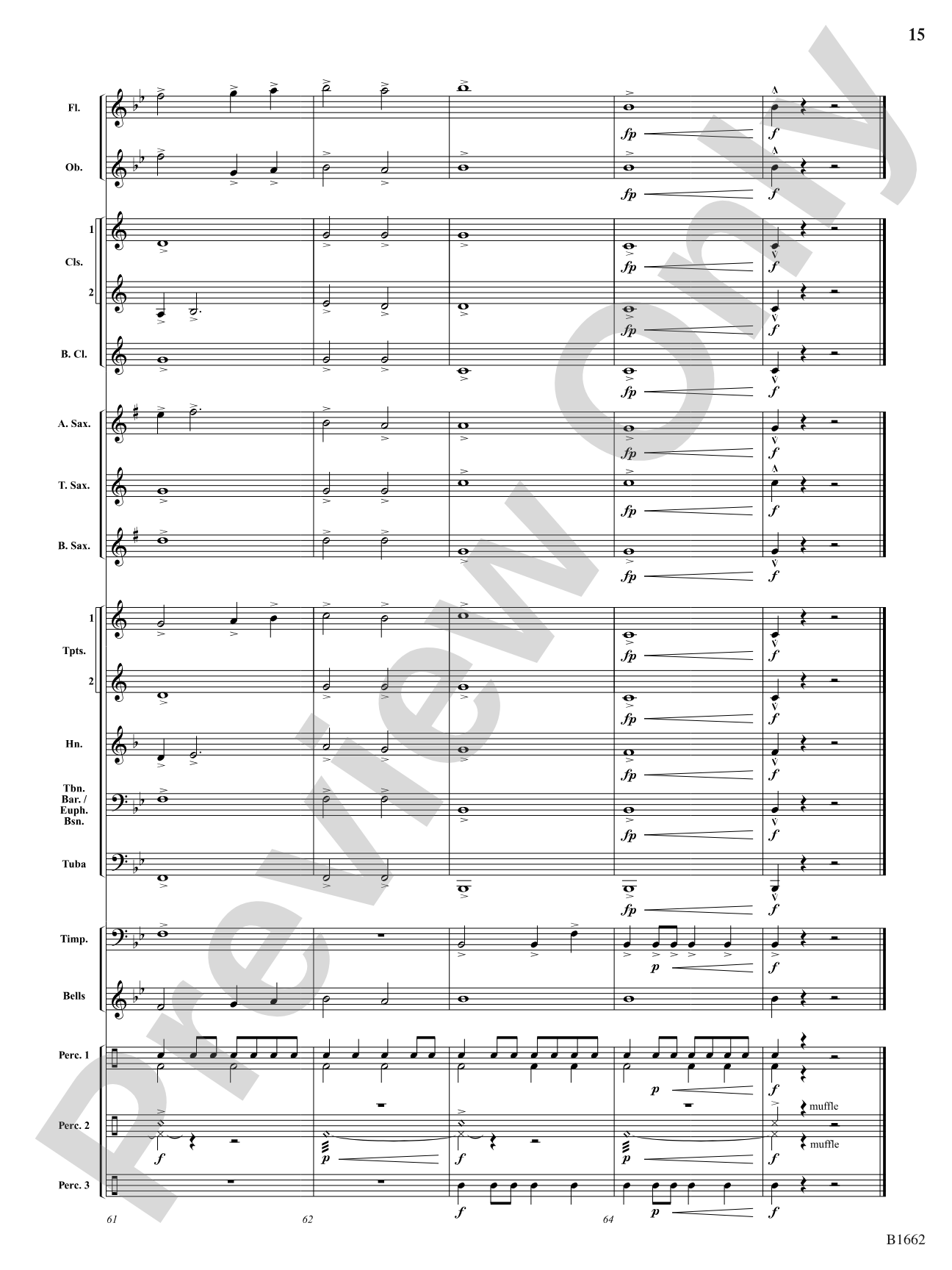 Prime: Concert Band Conductor Score & Parts
