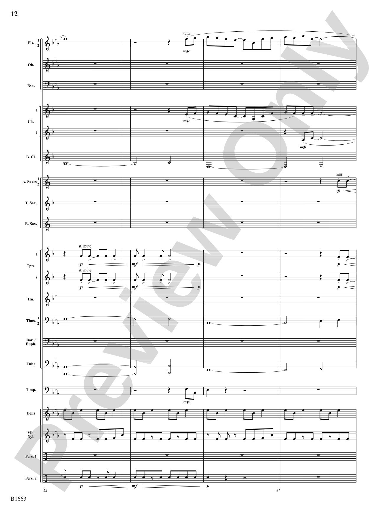 Legacy Fanfare: Concert Band Conductor Score & Parts