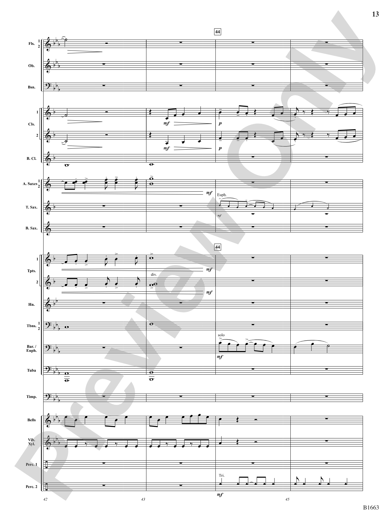 Legacy Fanfare: Concert Band Conductor Score & Parts