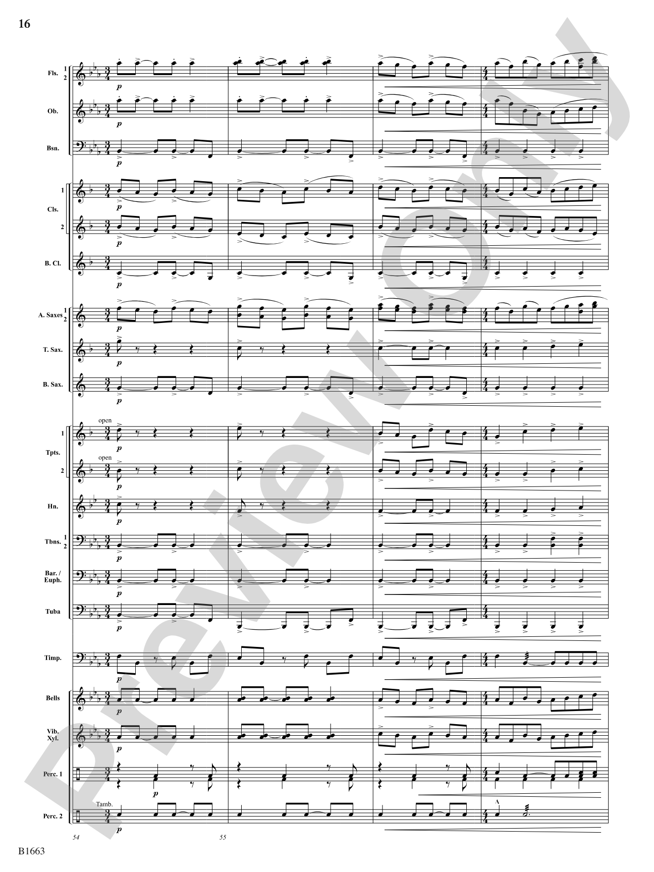 Legacy Fanfare: Concert Band Conductor Score & Parts