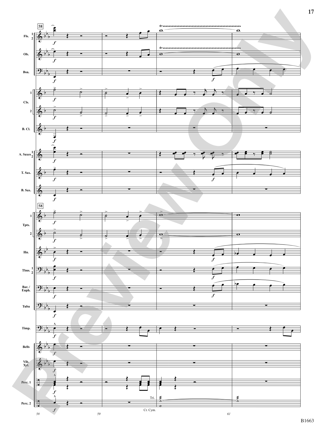 Legacy Fanfare: Concert Band Conductor Score & Parts