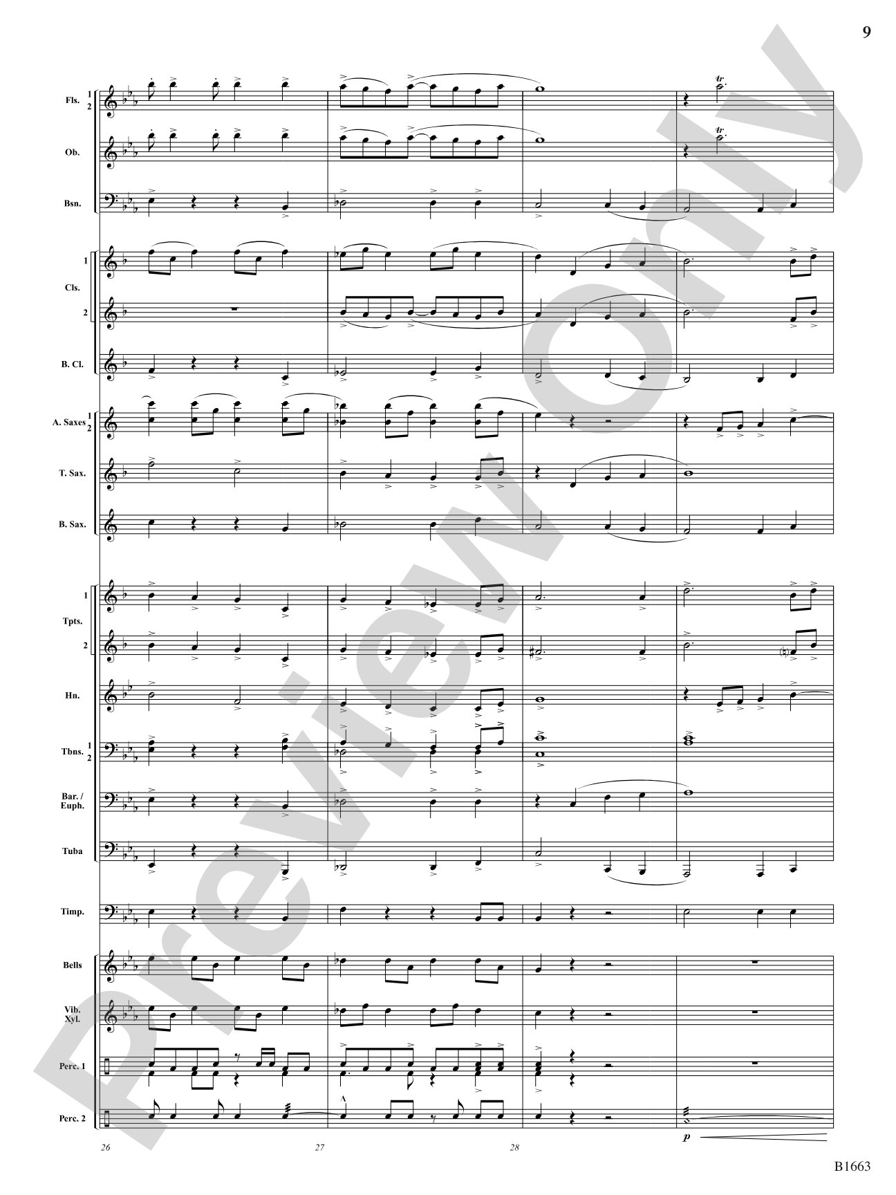 Legacy Fanfare: Concert Band Conductor Score & Parts