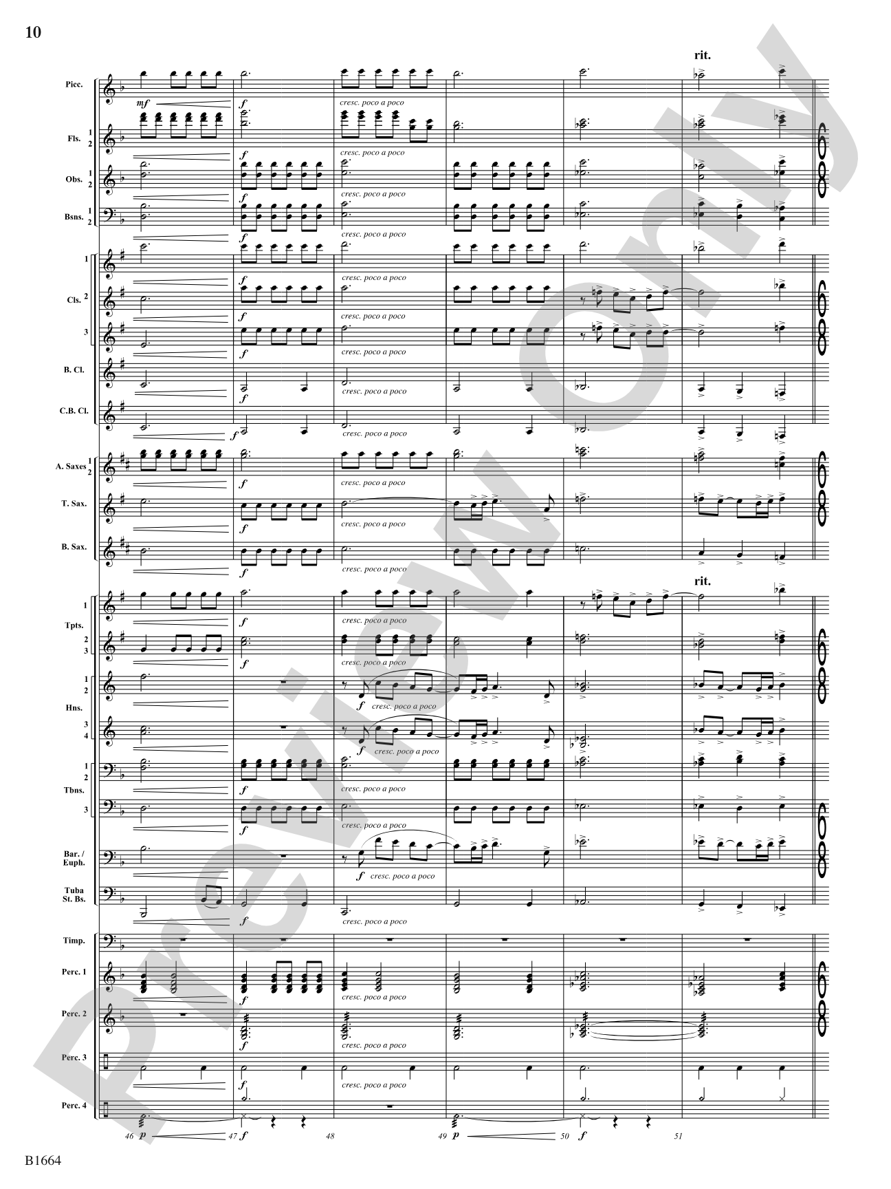 Shrine of the Fallen: Concert Band Conductor Score & Parts