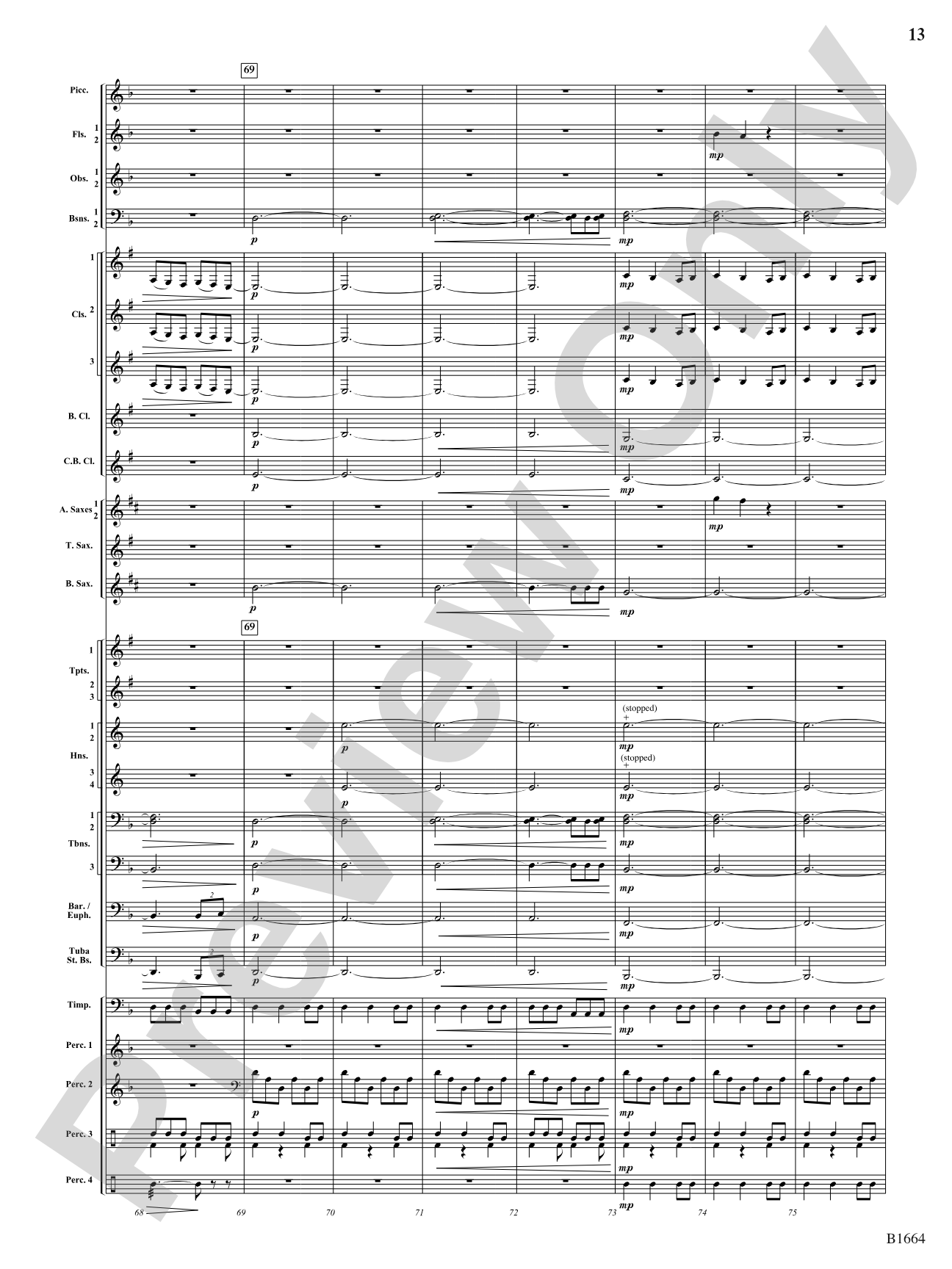 Shrine of the Fallen: Concert Band Conductor Score & Parts
