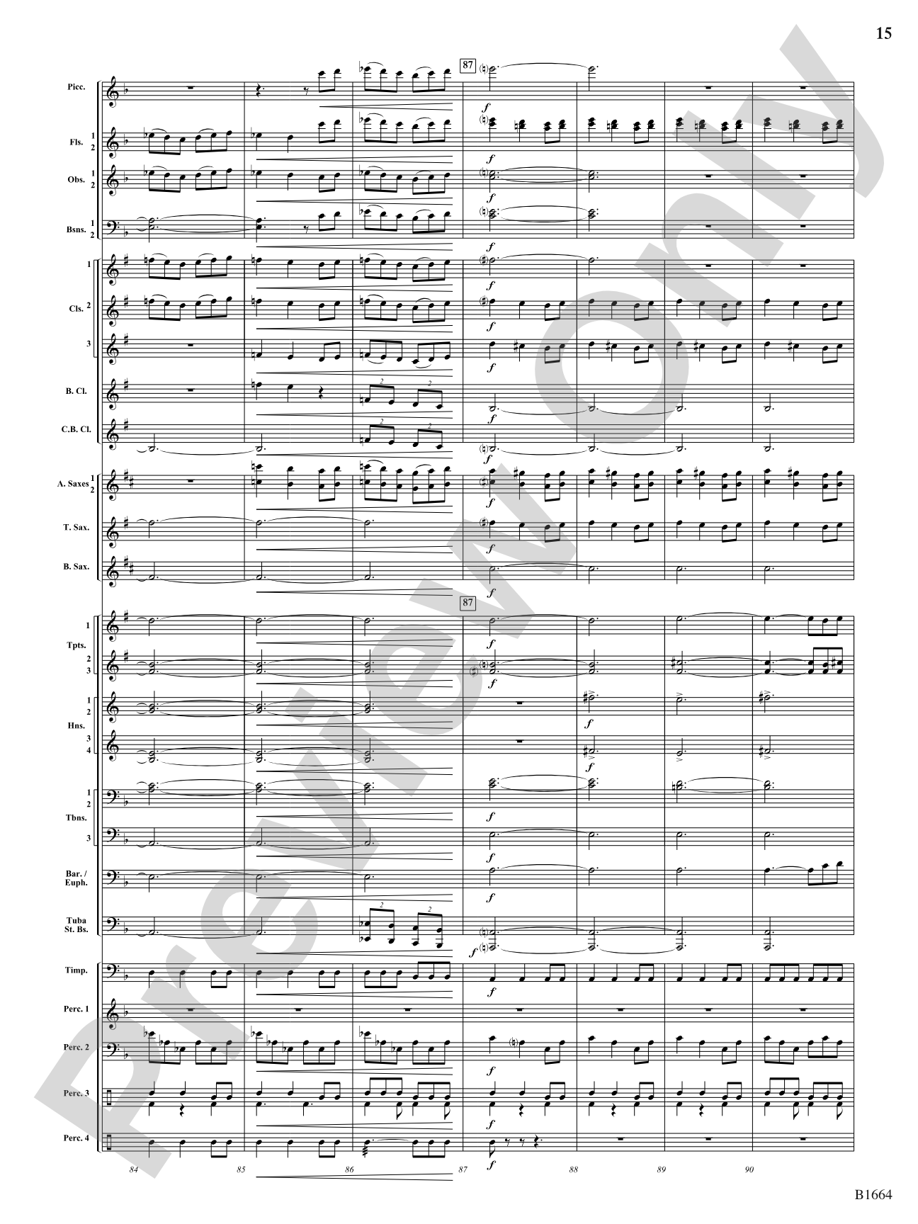 Shrine of the Fallen: Concert Band Conductor Score & Parts