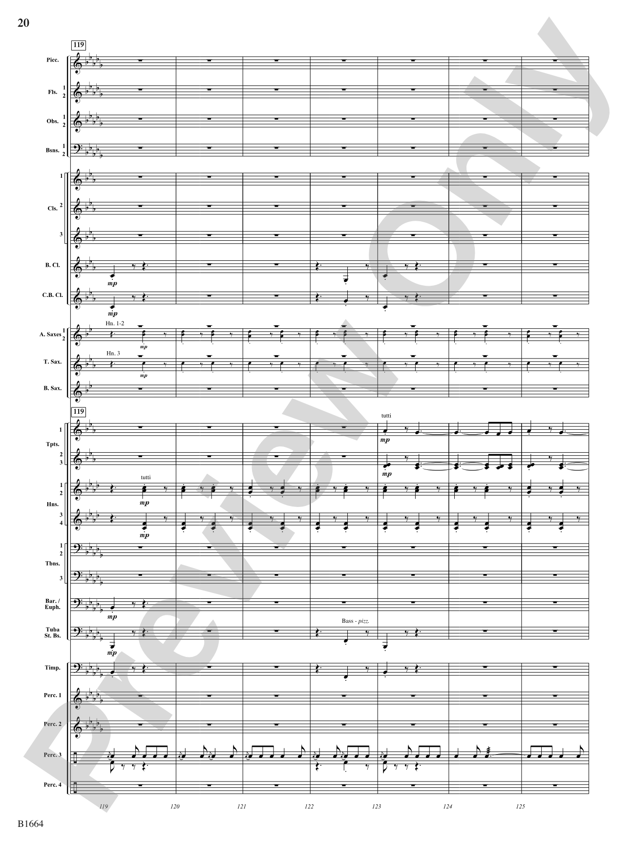 Shrine of the Fallen: Concert Band Conductor Score & Parts