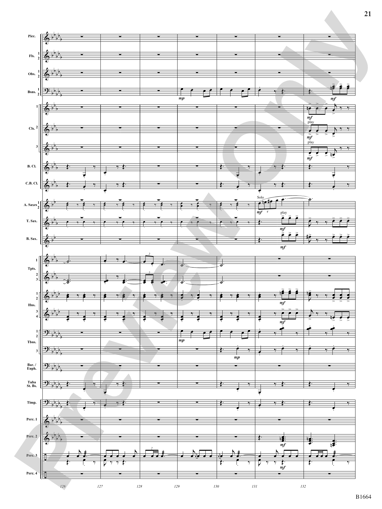 Shrine of the Fallen: Concert Band Conductor Score & Parts