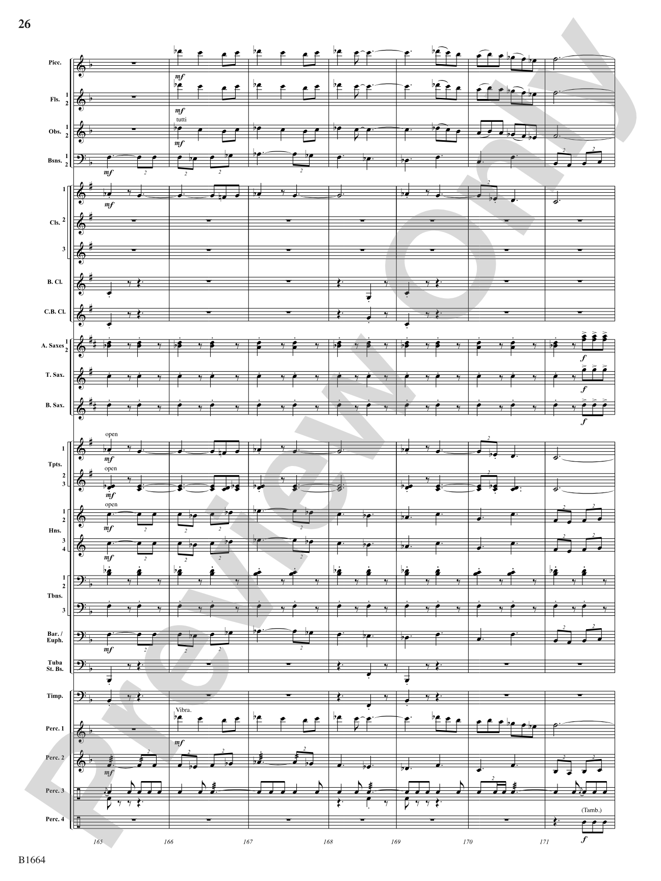 Shrine of the Fallen: Concert Band Conductor Score & Parts