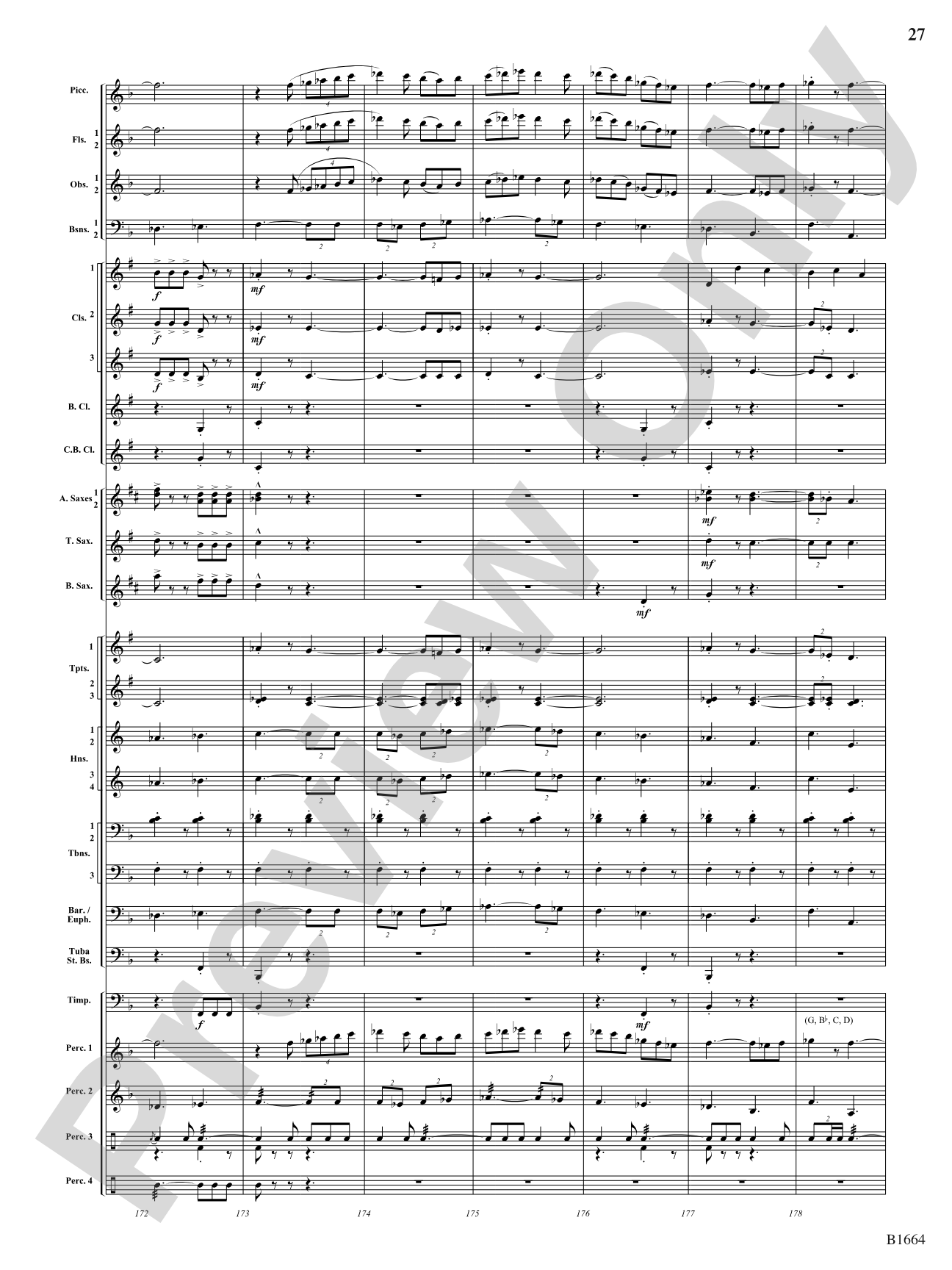 Shrine of the Fallen: Concert Band Conductor Score & Parts