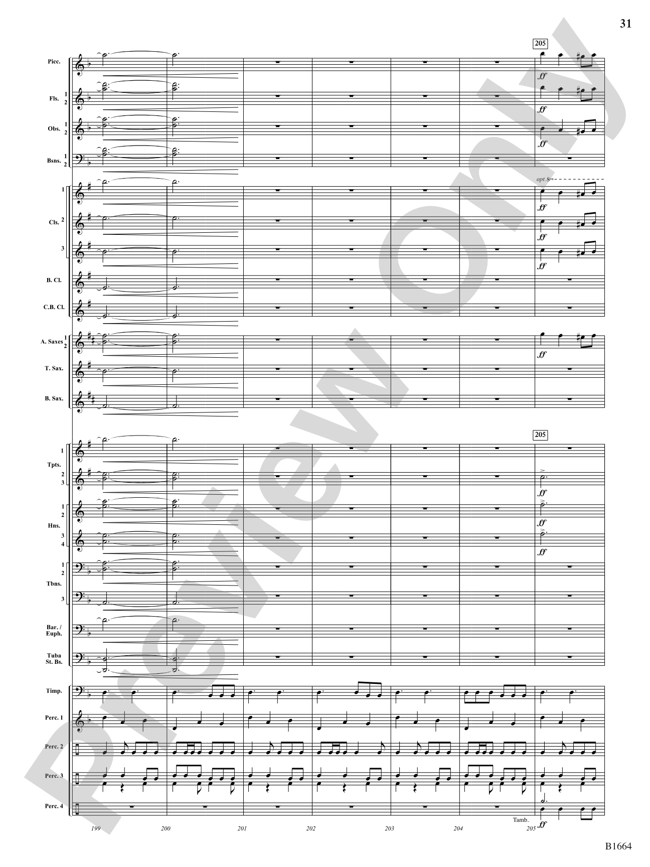 Shrine of the Fallen: Concert Band Conductor Score & Parts