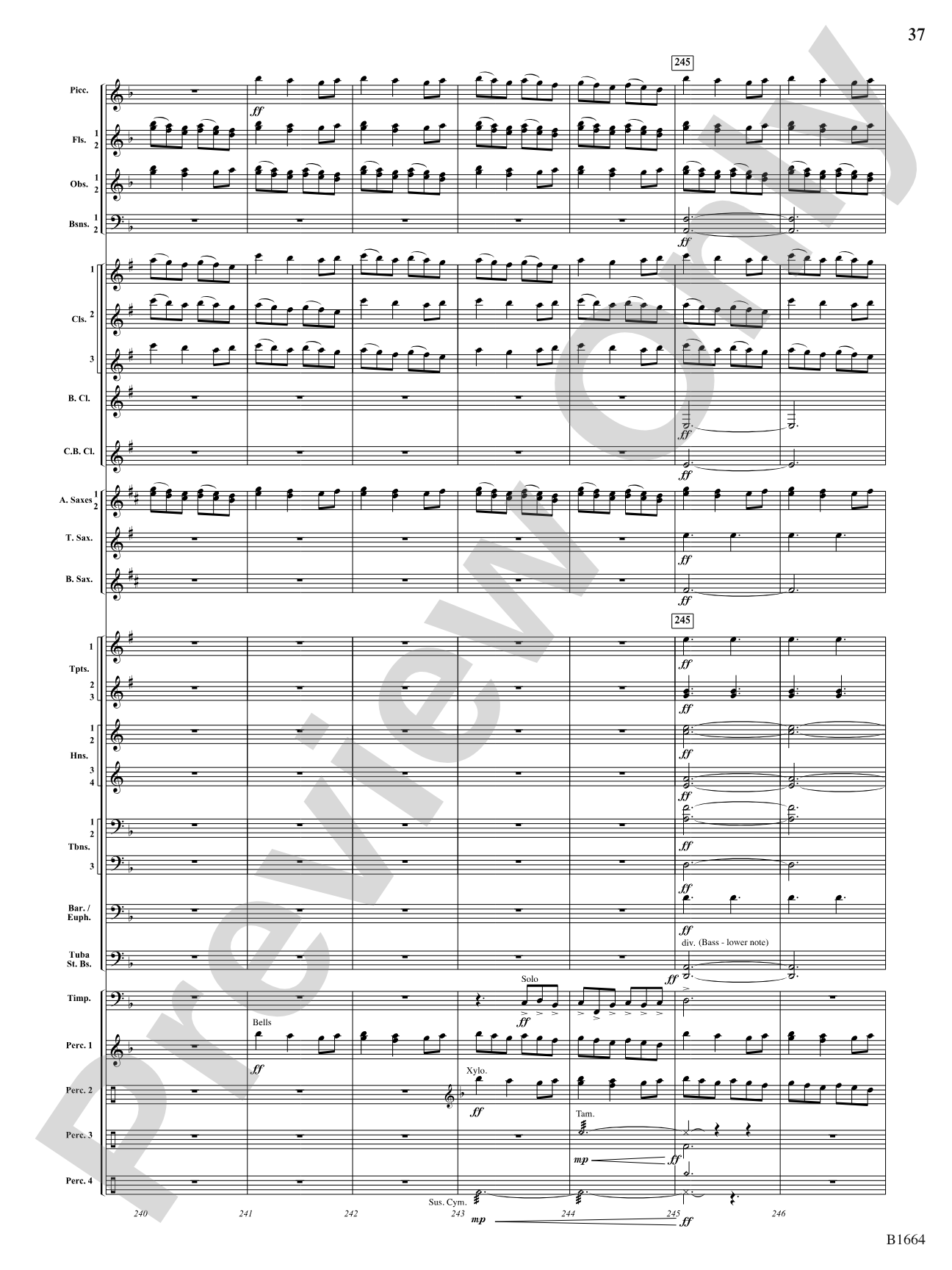 Shrine of the Fallen: Concert Band Conductor Score & Parts
