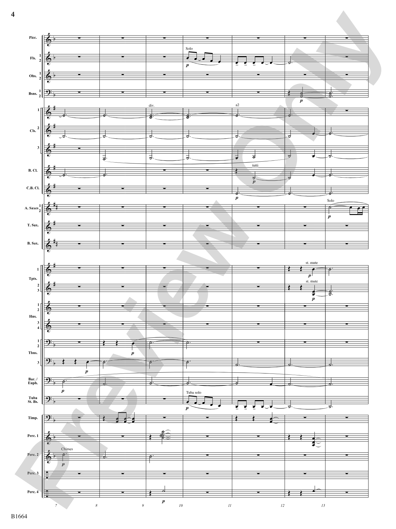 Shrine of the Fallen: Concert Band Conductor Score & Parts