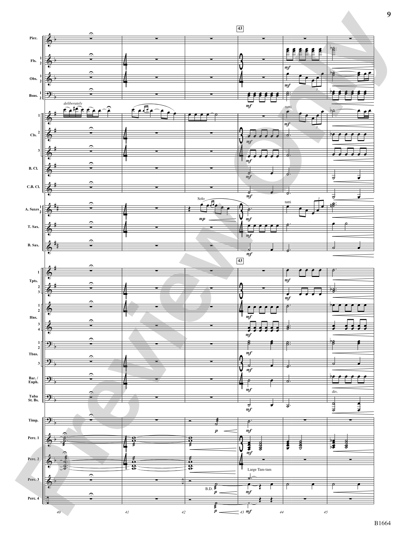 Shrine of the Fallen: Concert Band Conductor Score & Parts