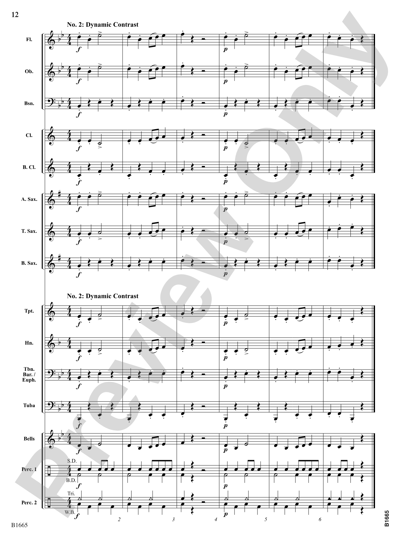 Snooze Alarm: Concert Band Conductor Score & Parts
