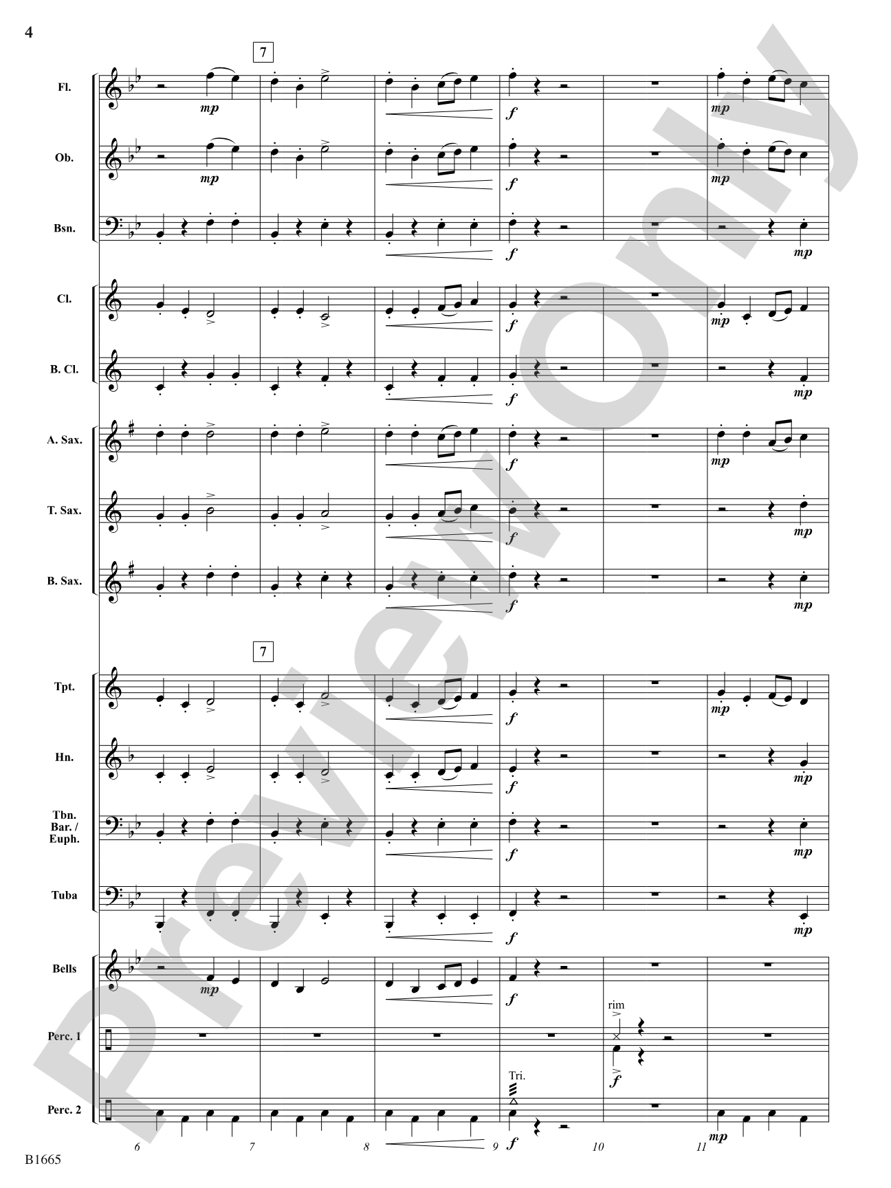 Snooze Alarm: Concert Band Conductor Score & Parts