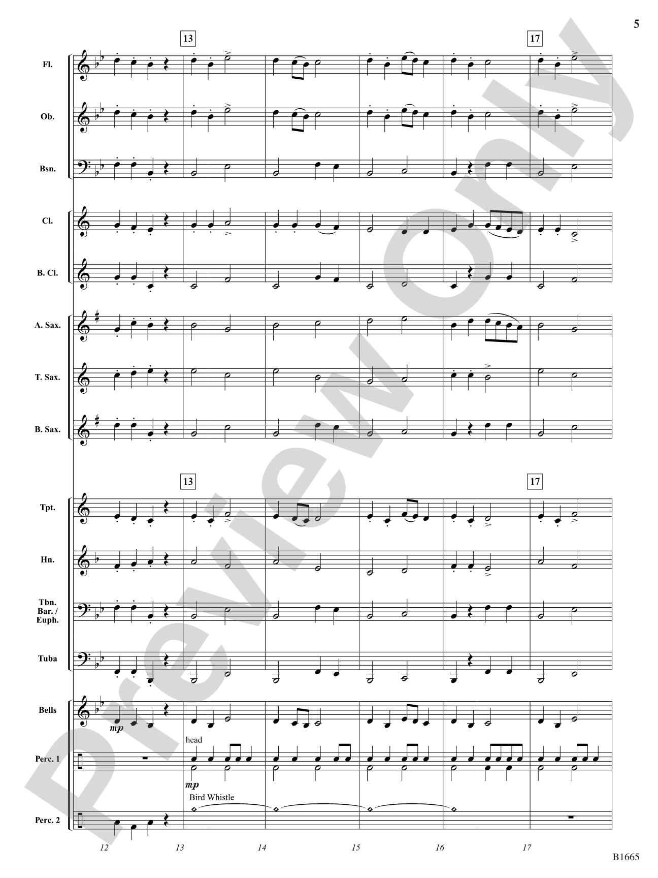 Snooze Alarm: Concert Band Conductor Score & Parts
