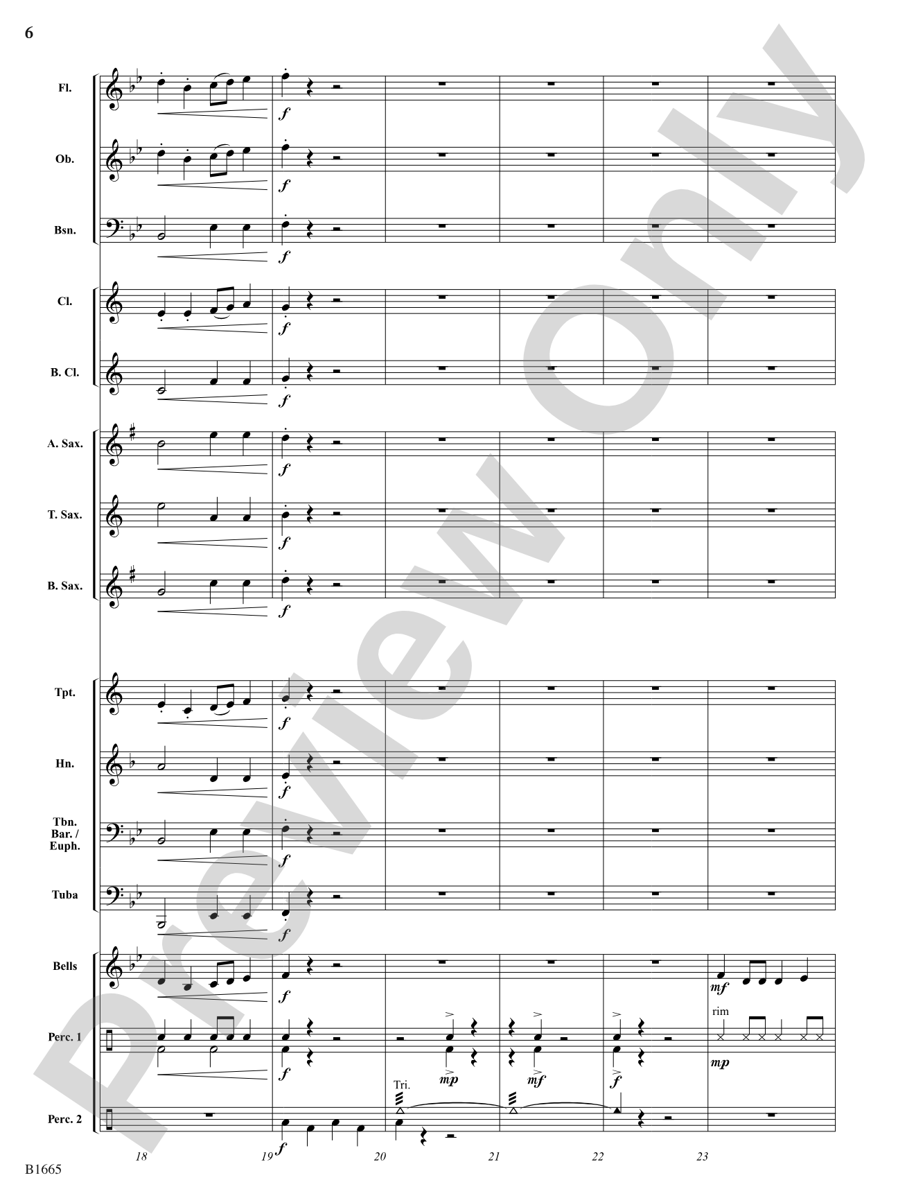 Snooze Alarm: Concert Band Conductor Score & Parts