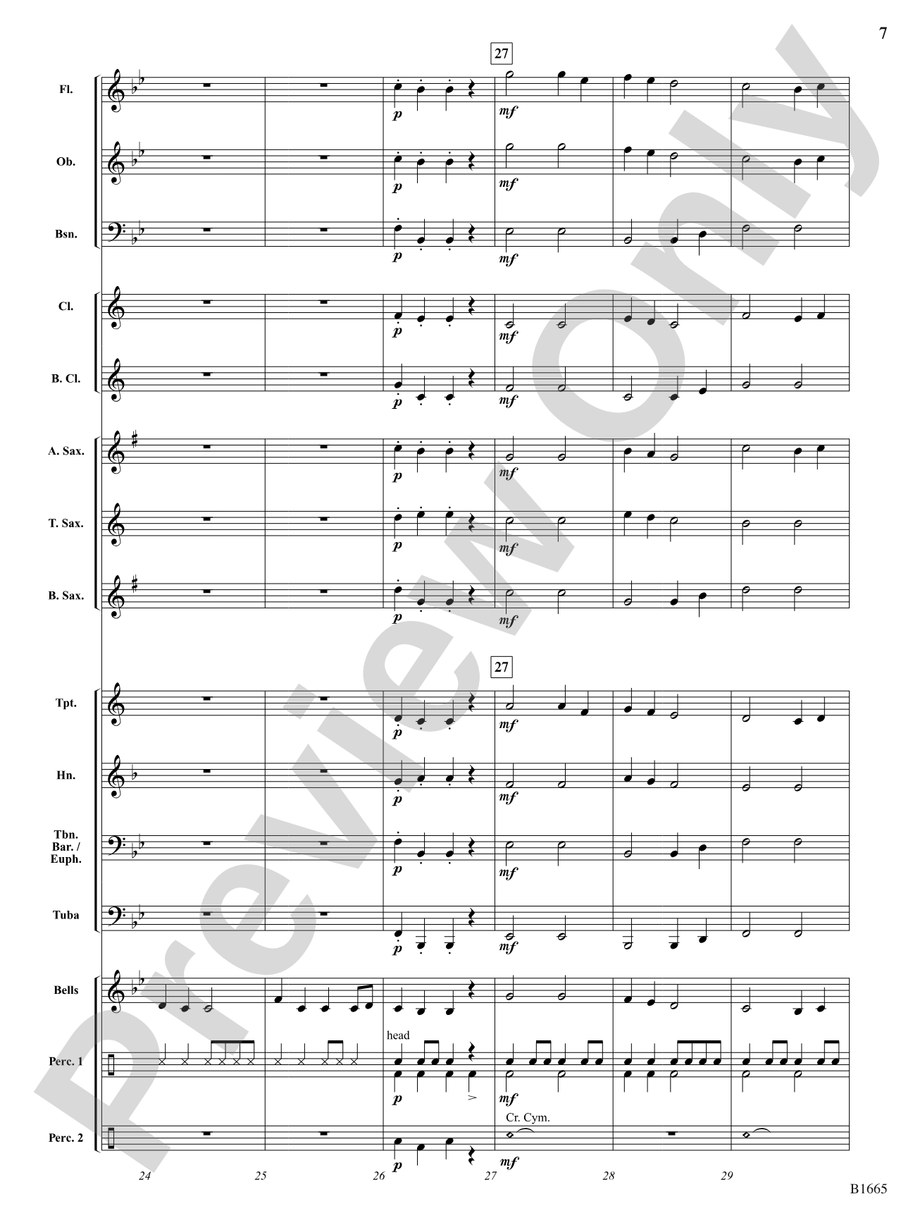 Snooze Alarm: Concert Band Conductor Score & Parts