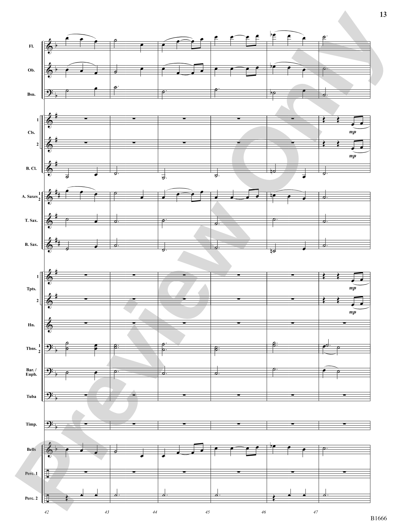 Wild West Saga: Concert Band Conductor Score & Parts