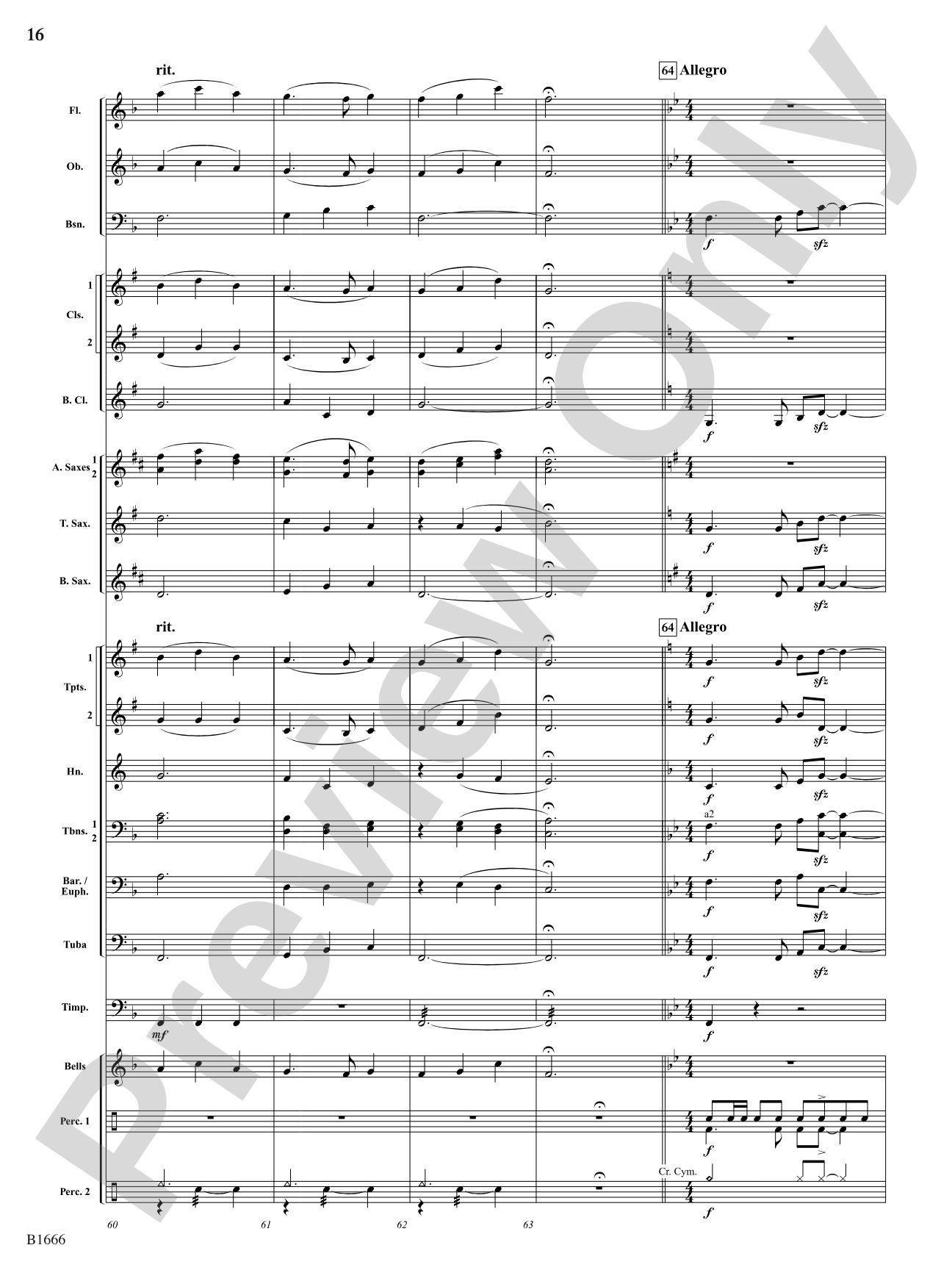 Wild West Saga: Concert Band Conductor Score & Parts