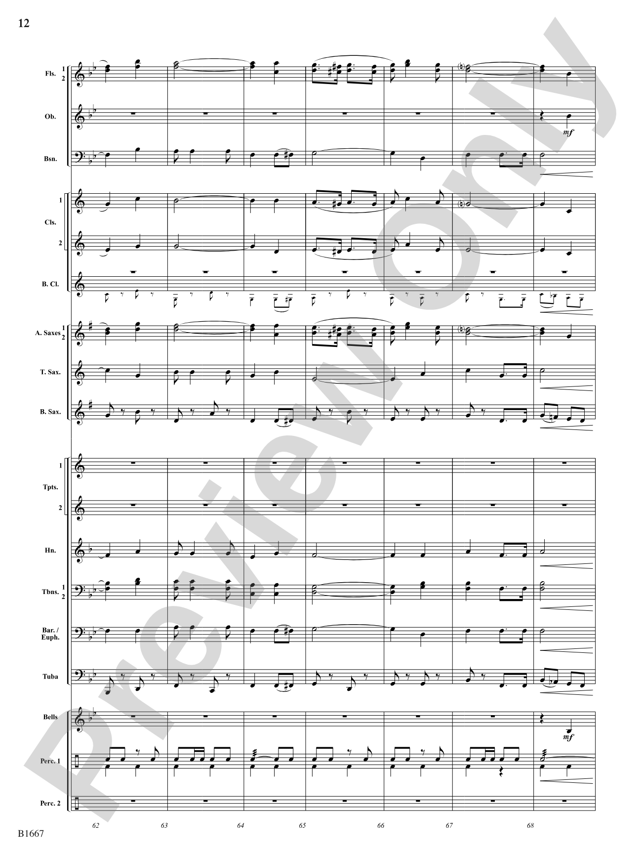 New Horizons: Concert Band Conductor Score & Parts