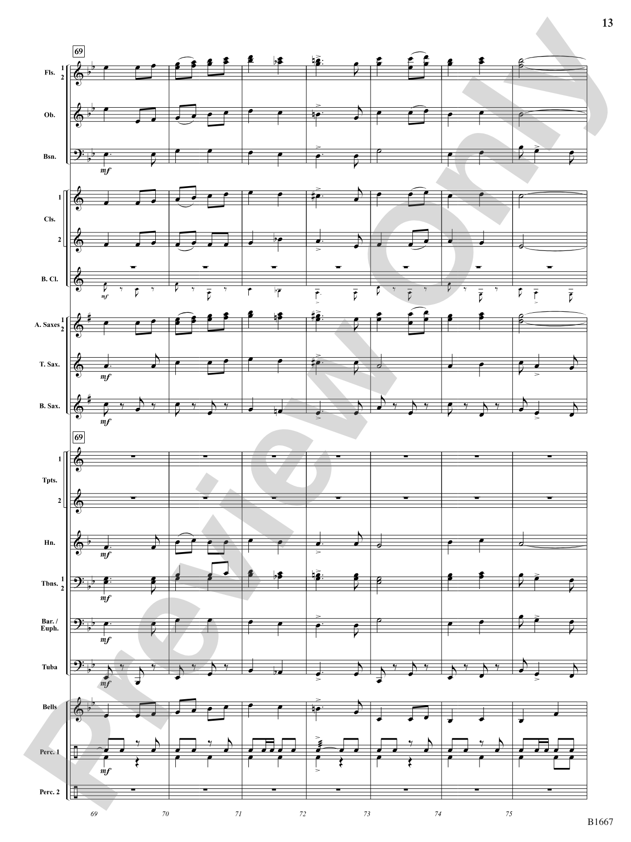 New Horizons: Concert Band Conductor Score & Parts