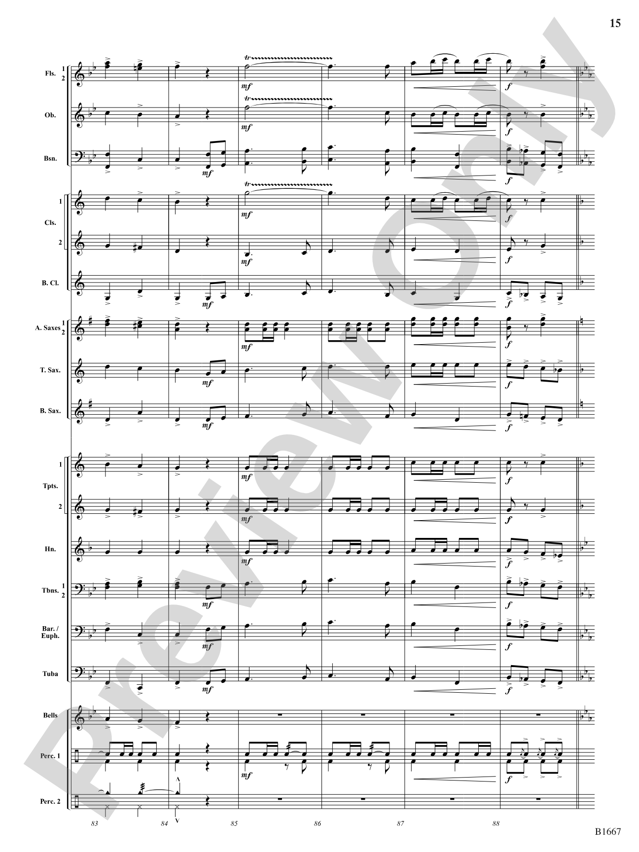 New Horizons: Concert Band Conductor Score & Parts