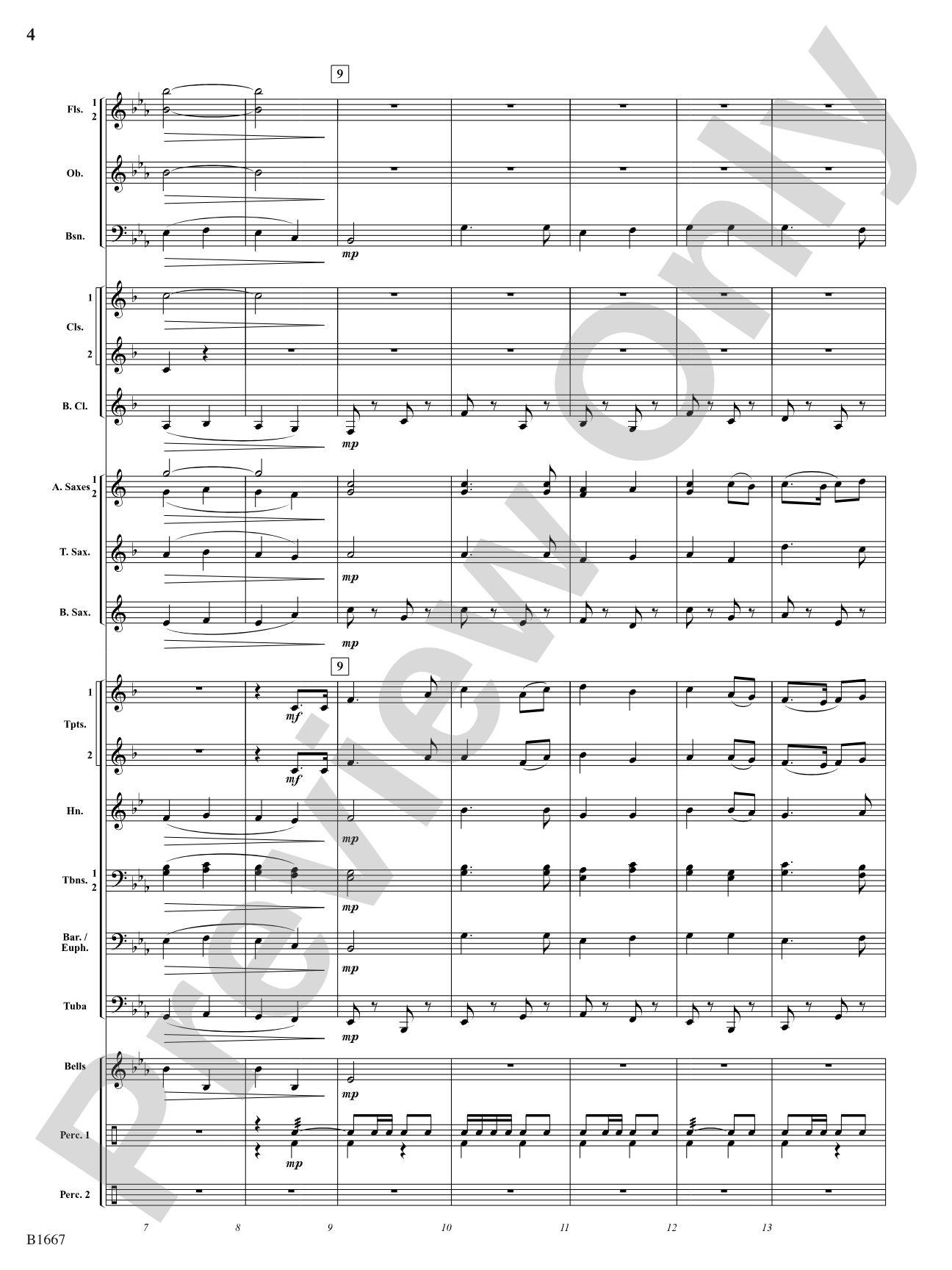 New Horizons: Concert Band Conductor Score & Parts