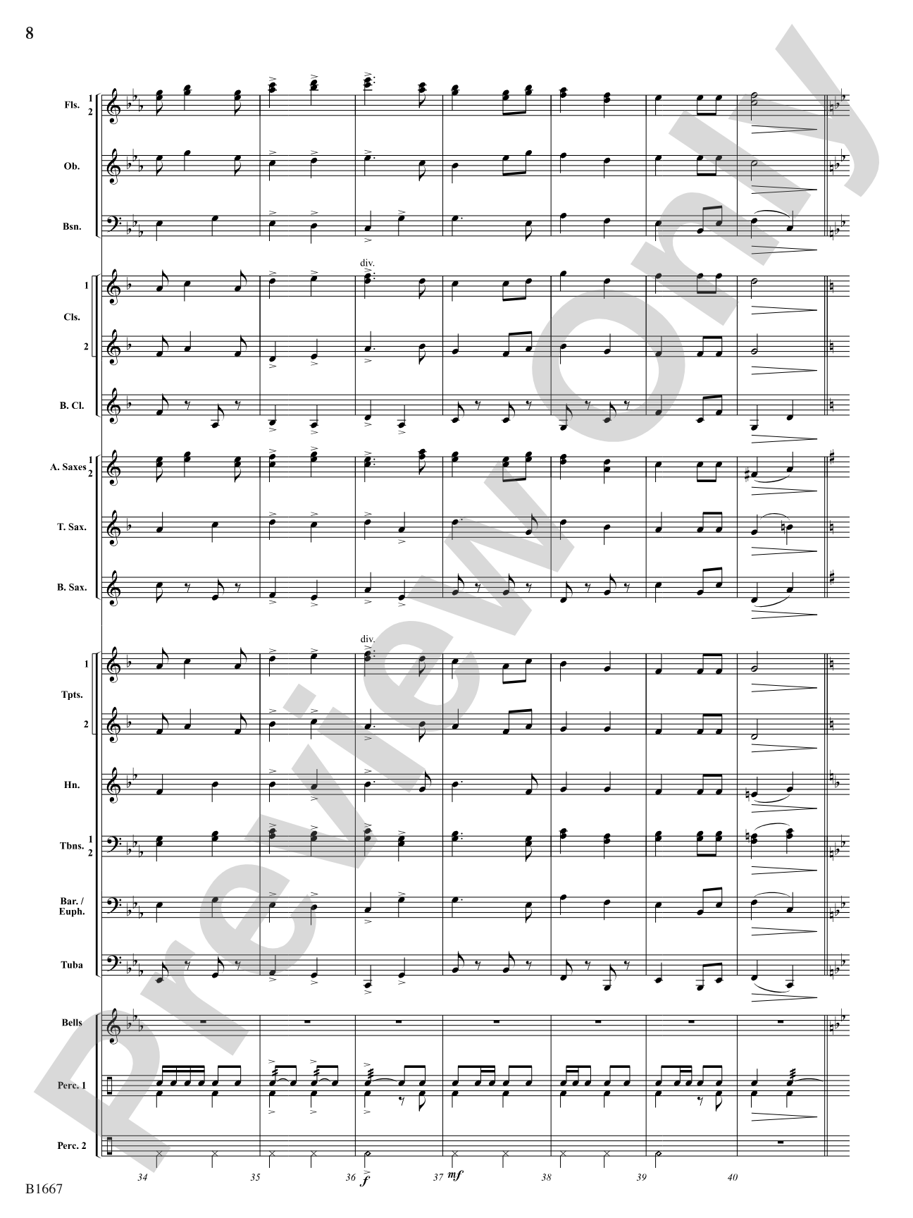 New Horizons: Concert Band Conductor Score & Parts